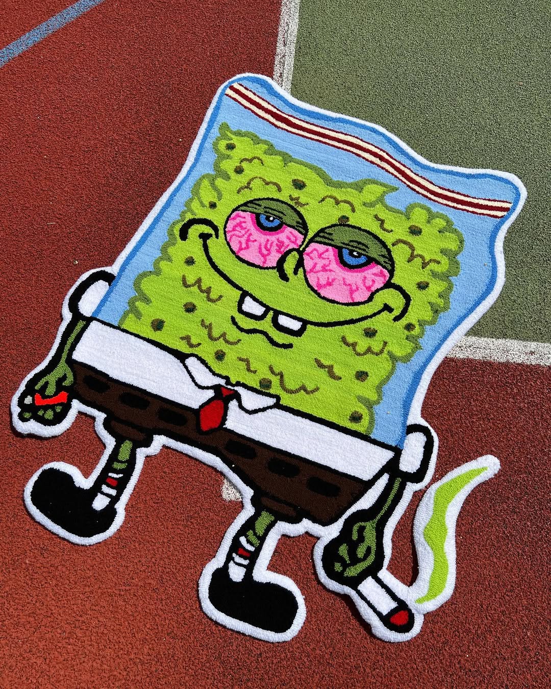 Tapete Personalizado Bob Erva Chapado