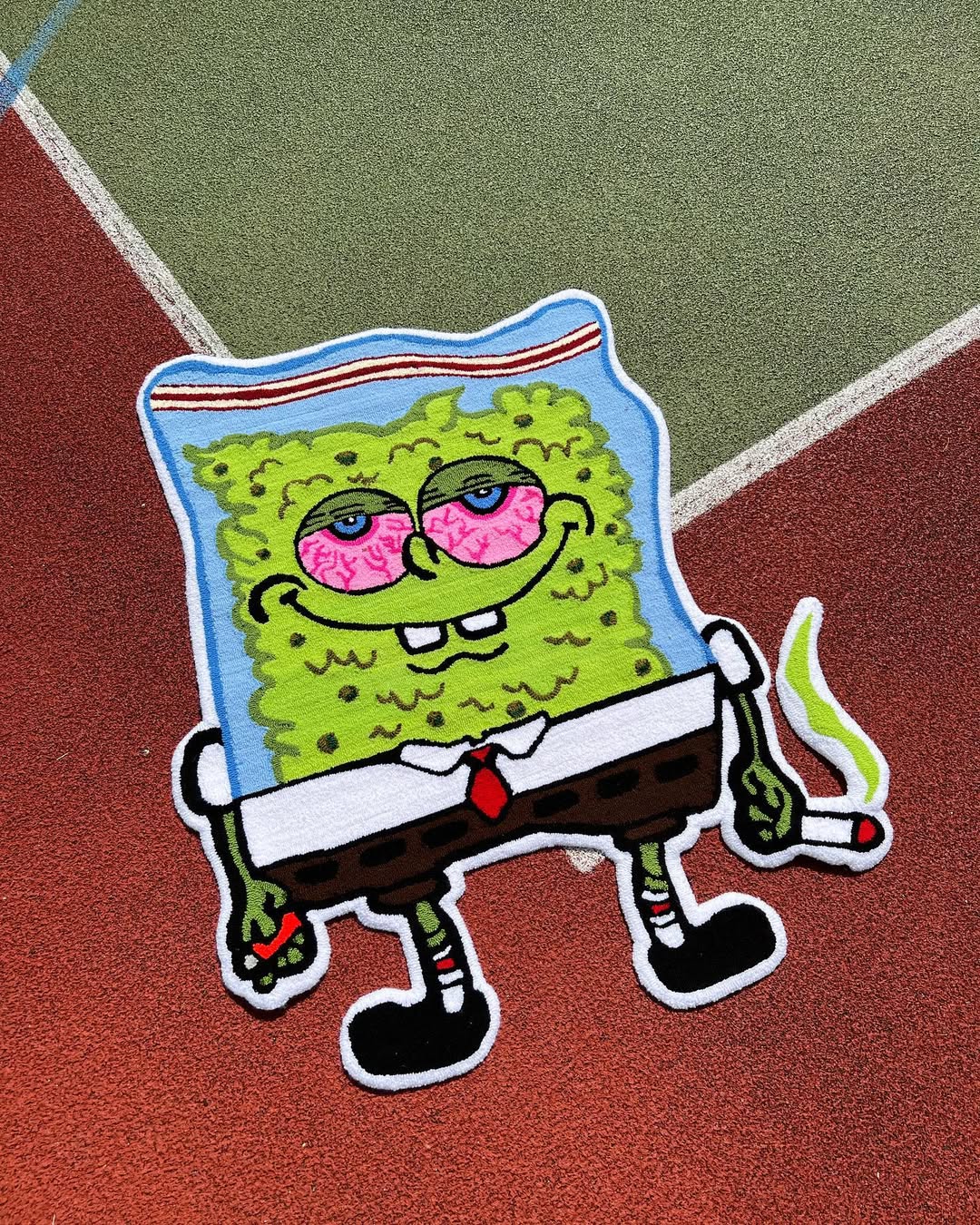 Tapete Personalizado Bob Erva Chapado