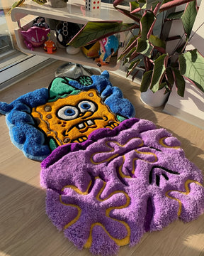 Tapete Personalizado Bob Esponja Calça Acordada