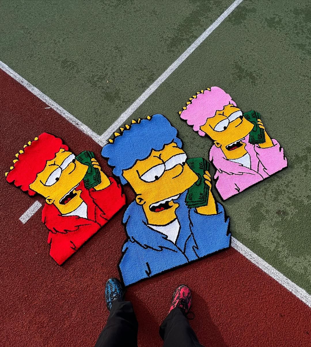 Tapete Personalizado Colab Simpsons