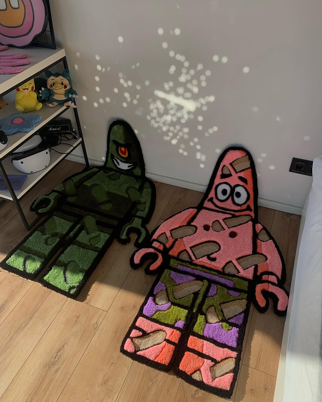 Tapete Personalizado Plankton & Patrick (PISADOS)