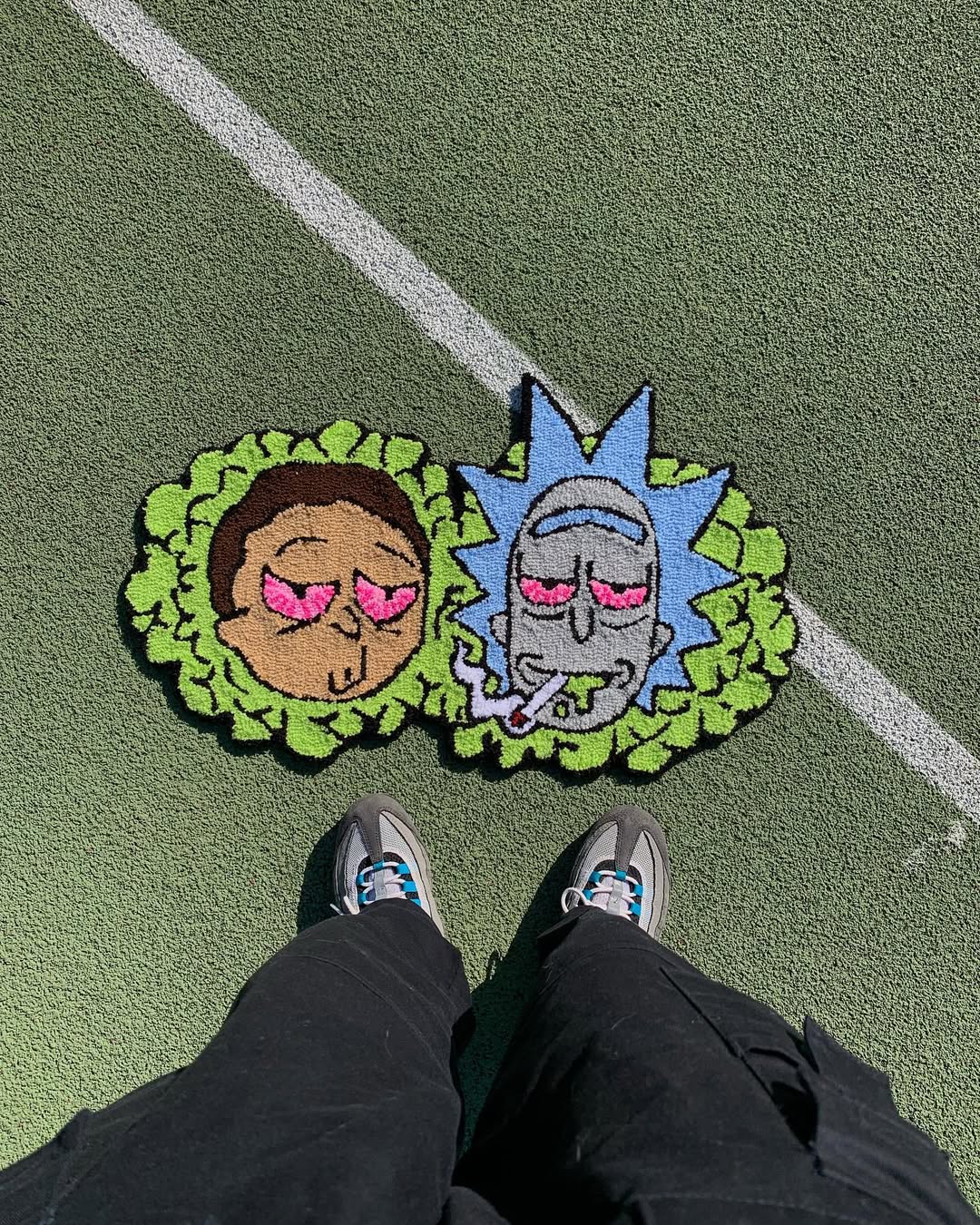 Tapete Personalizado Rick And Morty Chapados