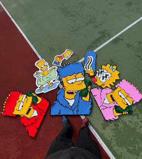 Tapete Personalizado Colab Simpsons