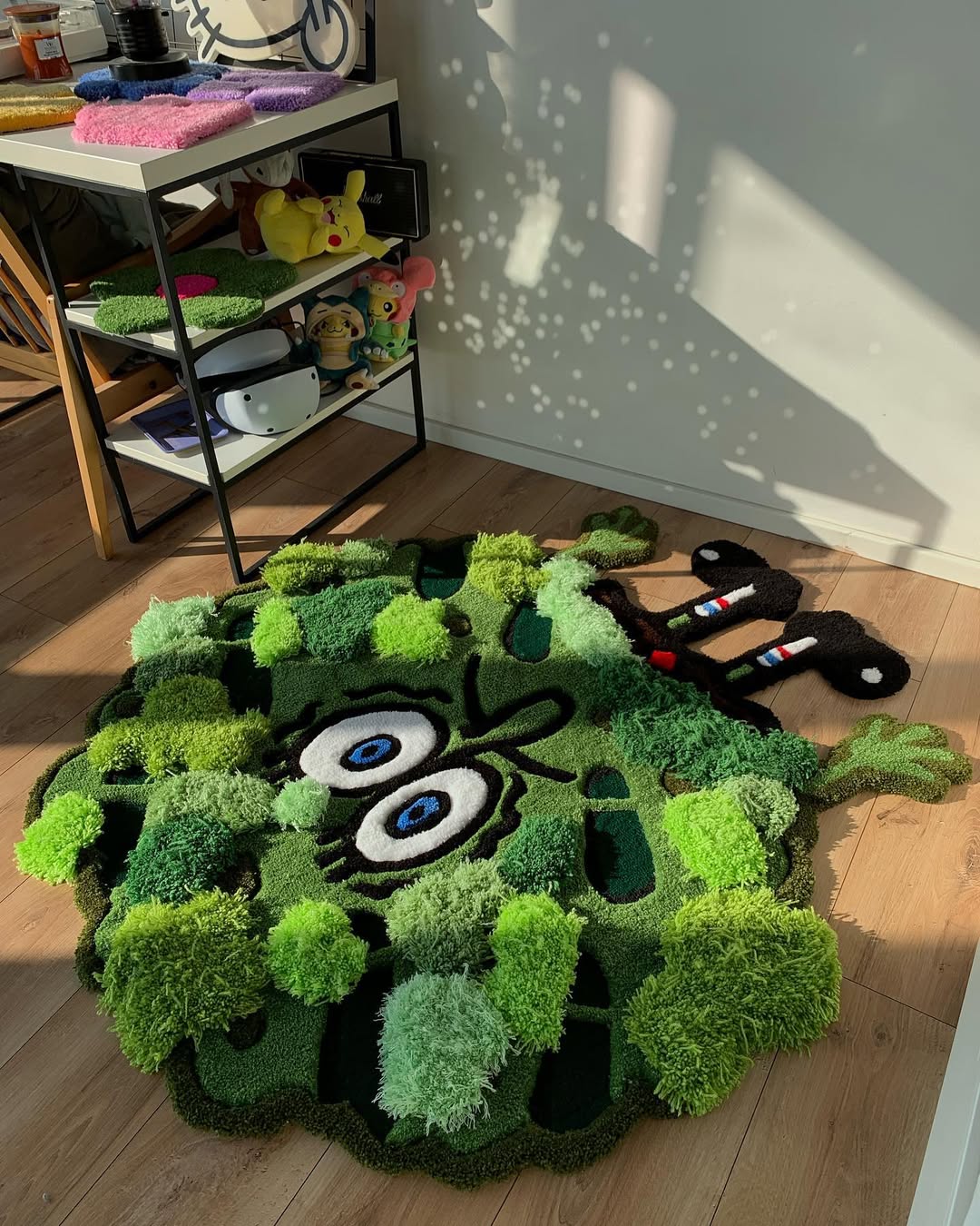 Tapete Personalizado Bob Erva Calça Quadrada