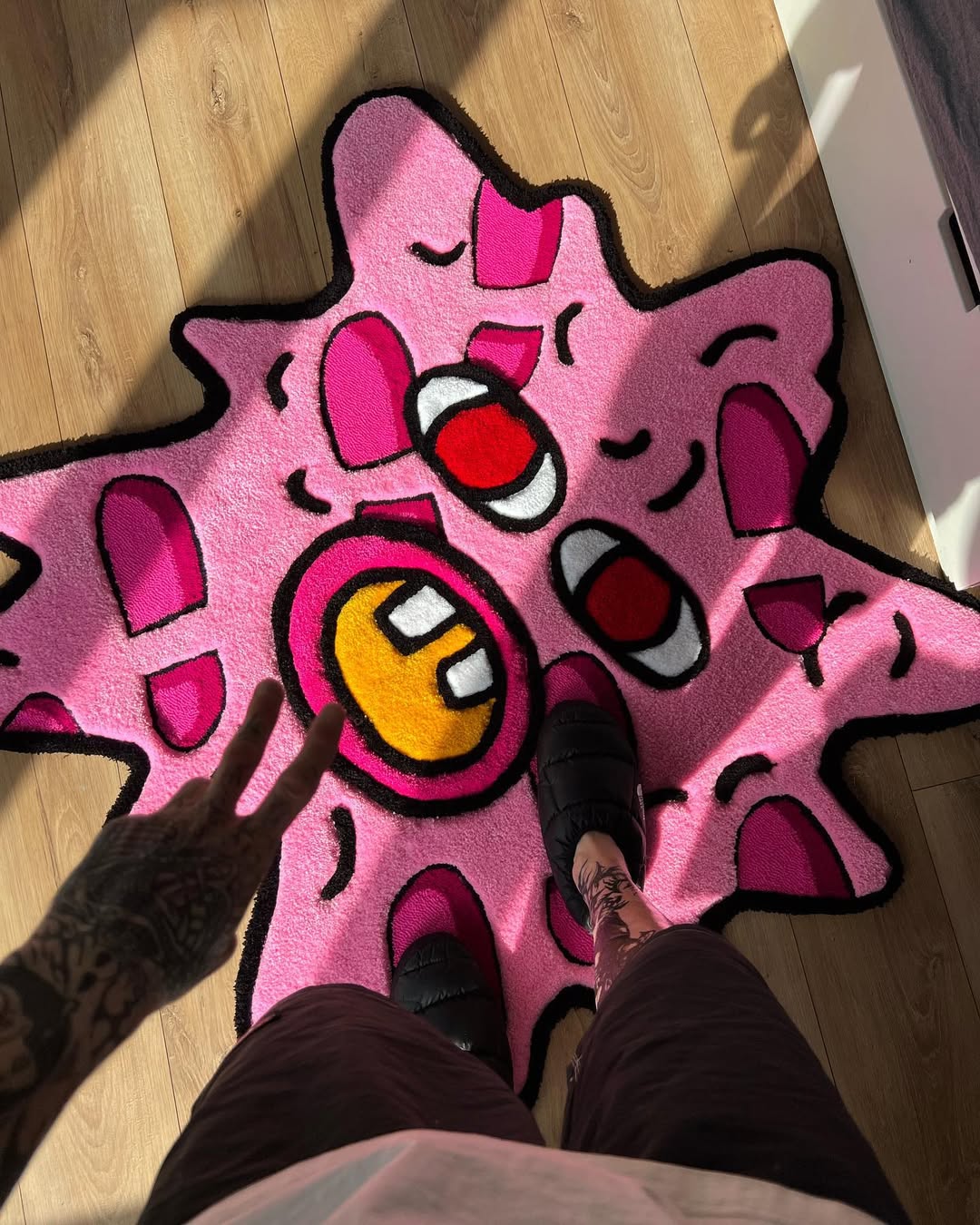 Tapete Personalizado Pink Splat