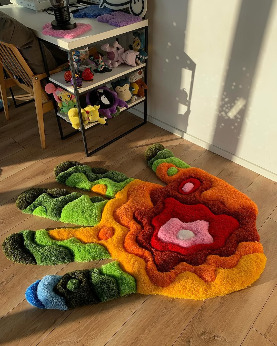 Tapete Personalizado Mãozinha De Arco-íris