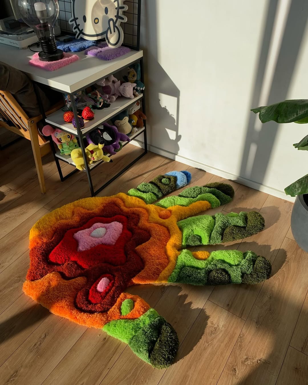 Tapete Personalizado Mãozinha De Arco-íris