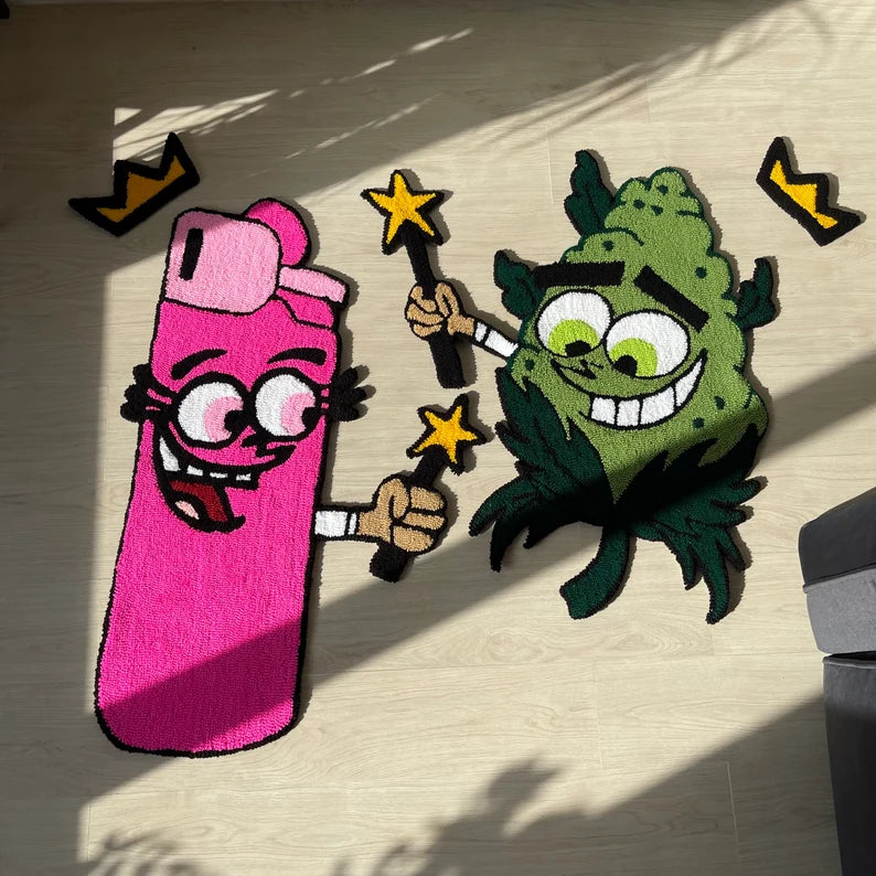 Tapete Personalizado Padrinhos Quase Mágicos