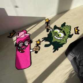 Tapete Personalizado Padrinhos Quase Mágicos