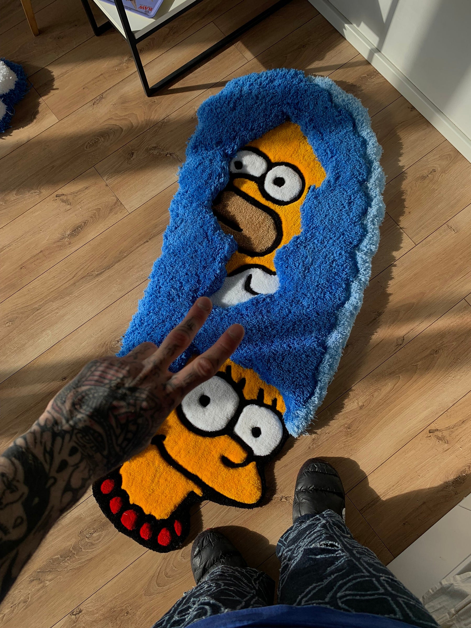 Tapete Personalizado Marge Simpson & Hommer 3D