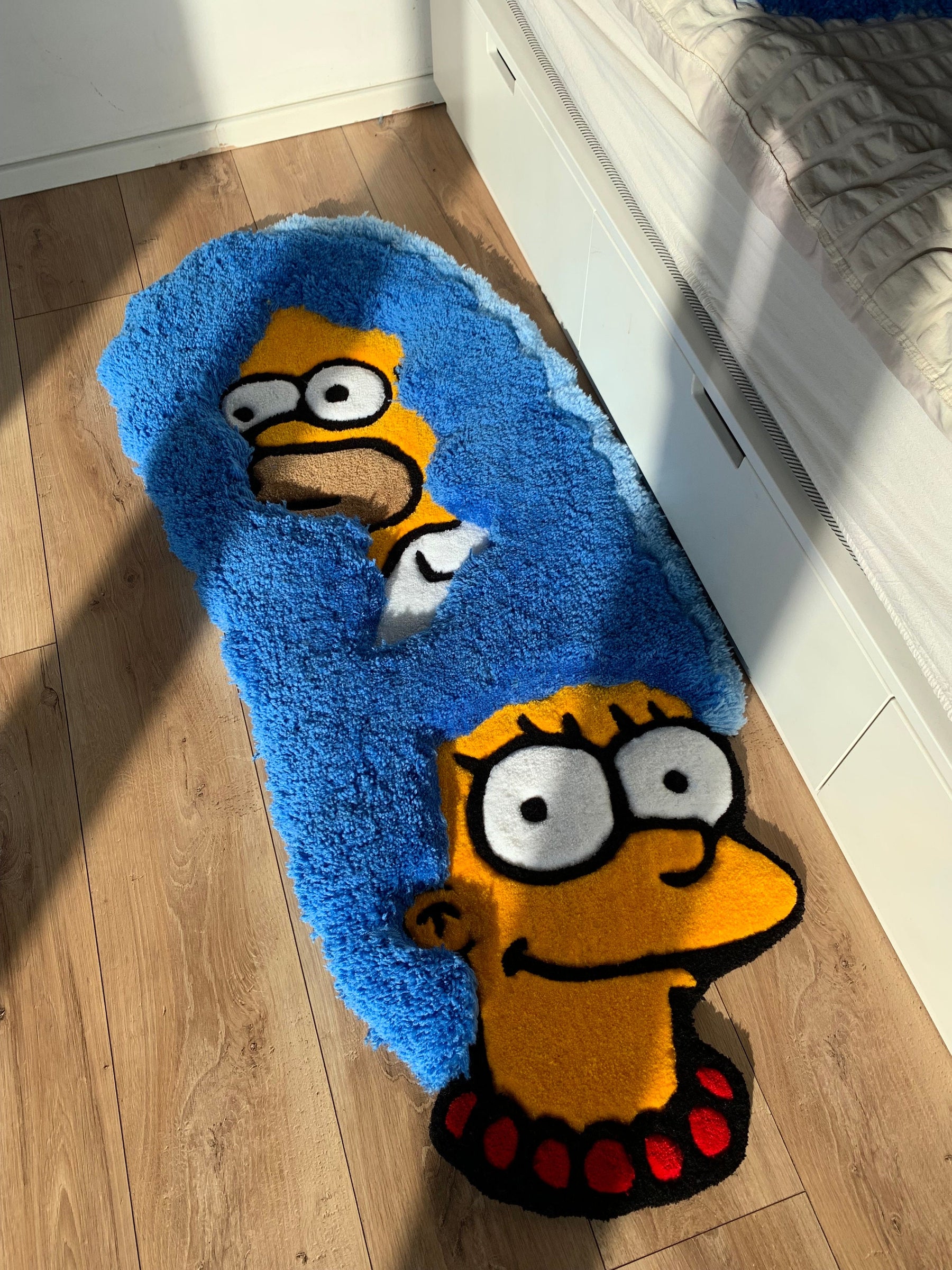 Tapete Personalizado Marge Simpson & Hommer 3D