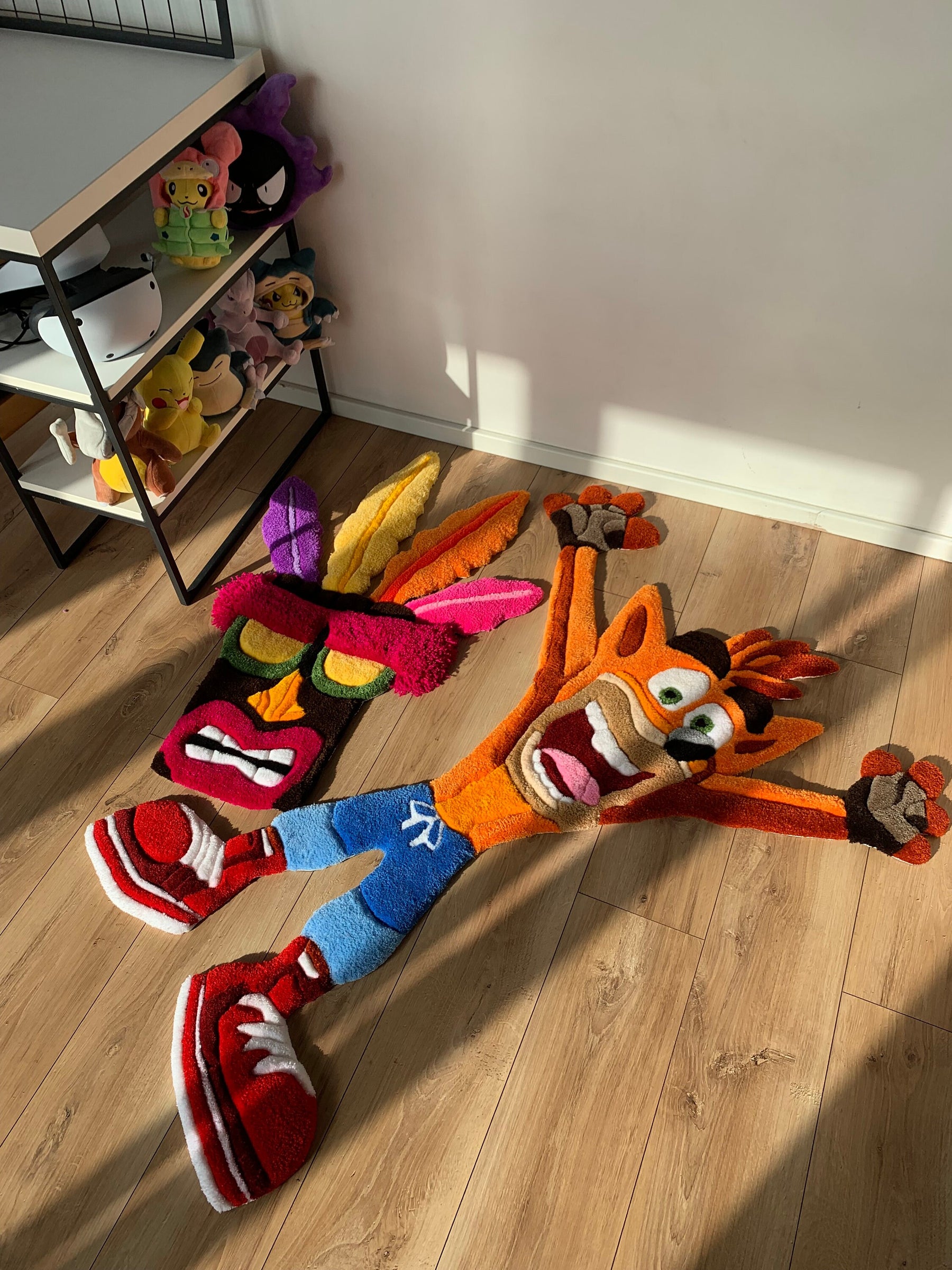 Tapete Personalizado Crash Bandicoot + Mask 3D