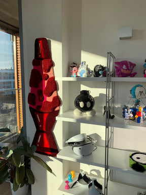 Tapete Personalizado Lava Lamp 3D