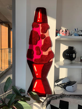 Tapete Personalizado Lava Lamp 3D