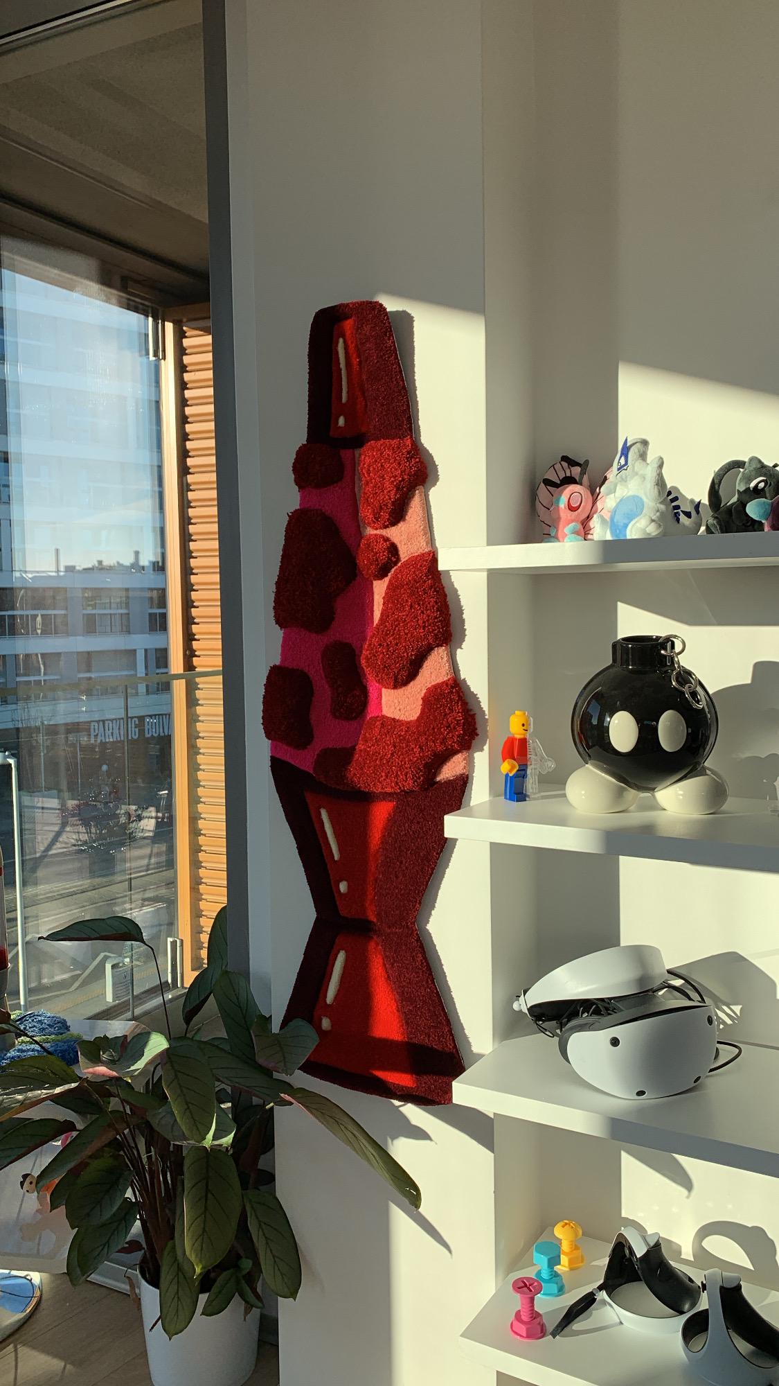 Tapete Personalizado Lava Lamp 3D