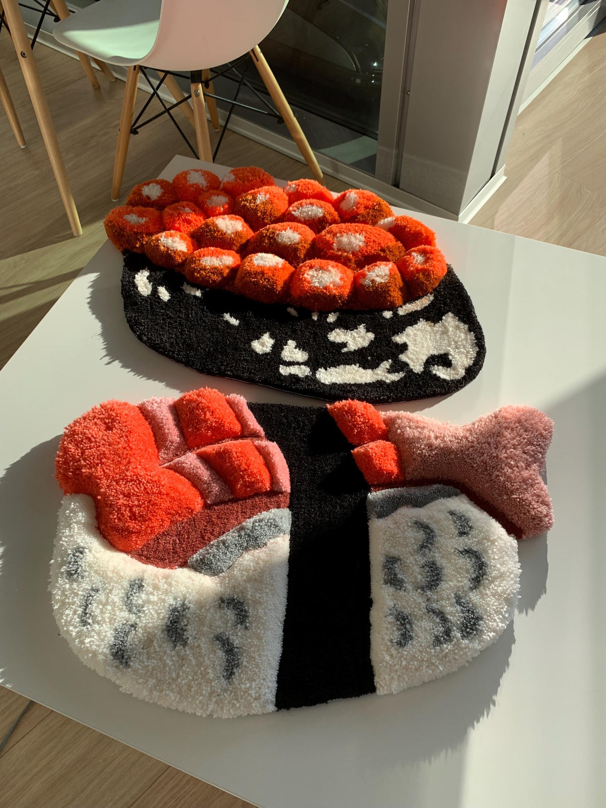 Tapete Personalizado Sushi Food 3D