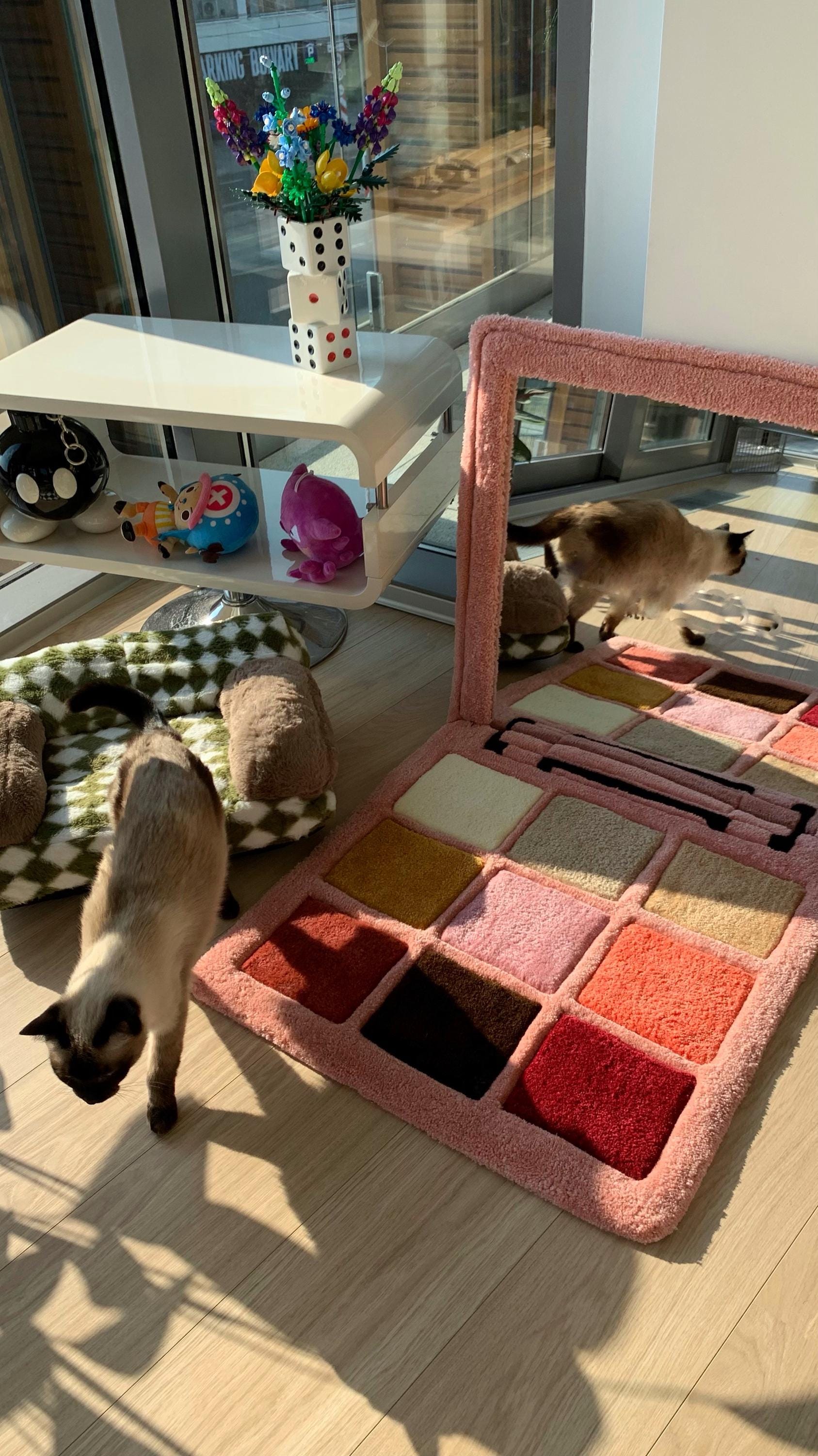 Tapete Personalizado Paleta de Maquiagem e Espelho 3D