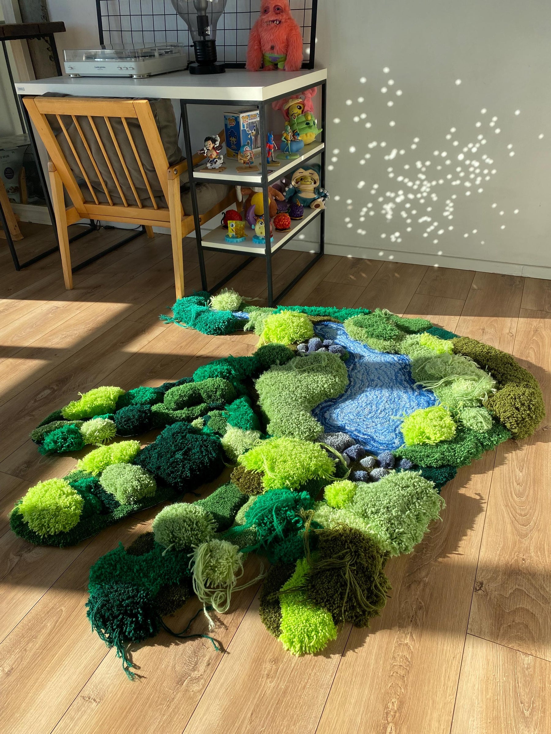 Tapete Personalizado Mão de Natureza 3D