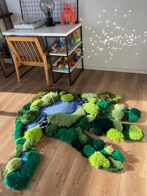 Tapete Personalizado Mão de Natureza 3D