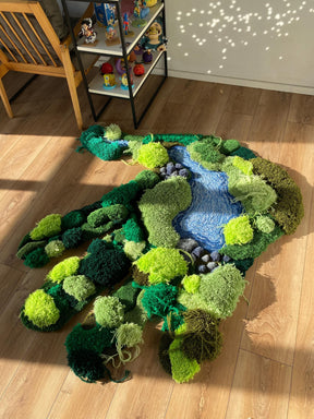 Tapete Personalizado Mão de Natureza 3D