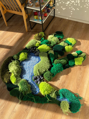 Tapete Personalizado Mão de Natureza 3D