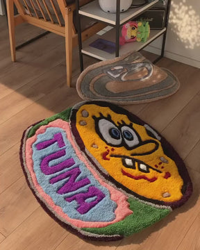 Tapete Personalizado Bob Esponja Enlatado 3D