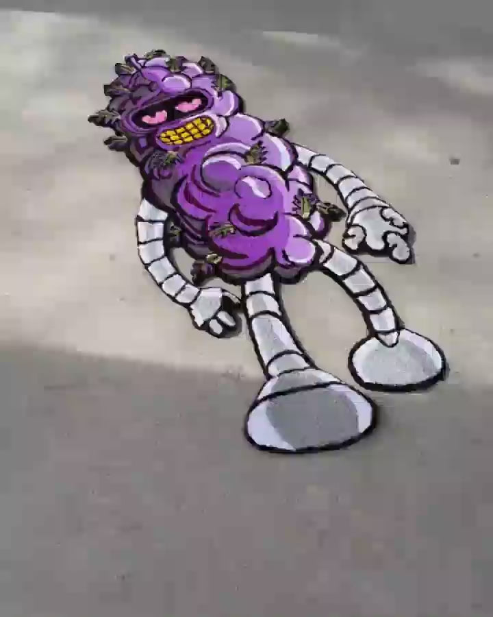 Tapete Personalizado Purple Kush